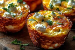 Quick Eggs Muffins With Spanish And Feta Recipe