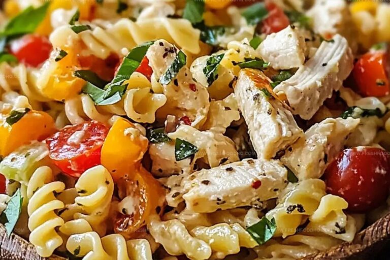 Protein-Packed Chicken Pasta Salad Recipe