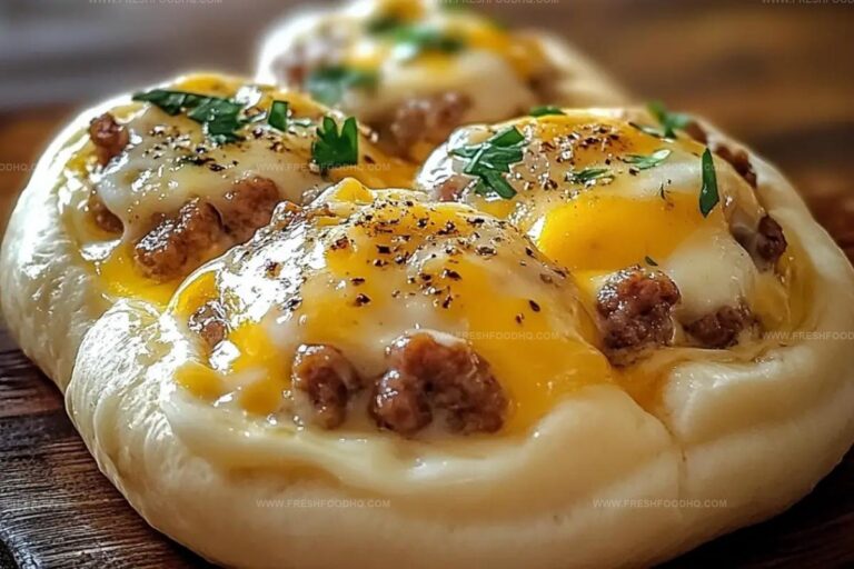 Breakfast Rolls With Sausage, Egg, And Cheese Recipe