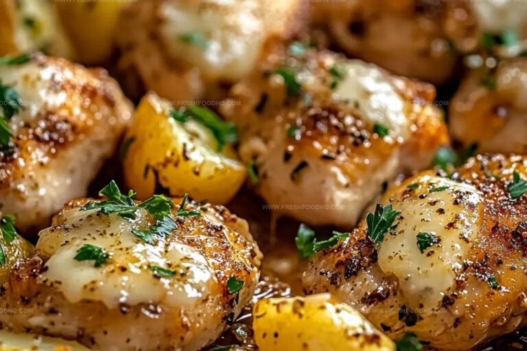 Garlic Parmesan Chicken And Potatoes Recipe