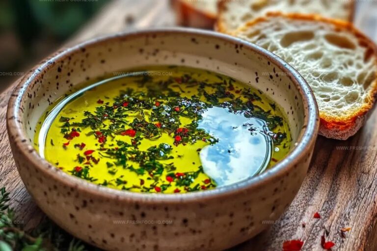 Sunny Olive Oil Dip With Warm Bread Recipe