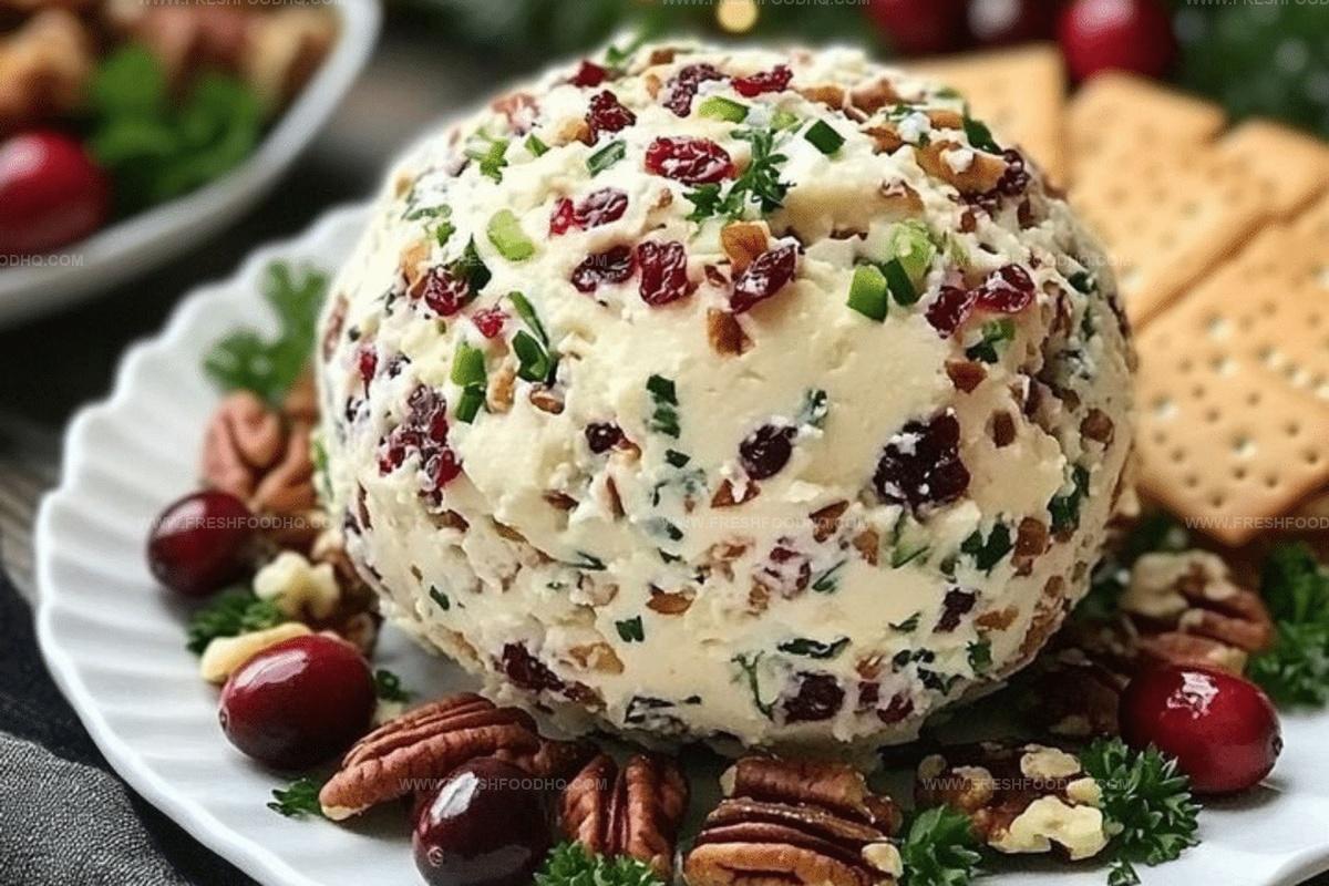 Christmas Cheese Ball Recipe