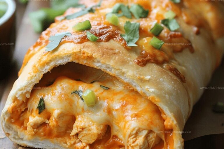 Cheesy Buffalo Chicken Strombolis Recipe