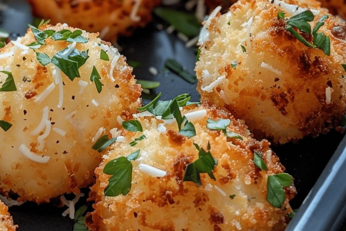 Cheesy Parmesan Mozzarella Bites Recipe