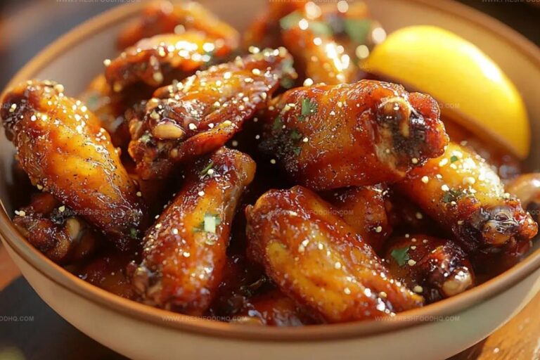 Honey Lemon Pepper Wings Recipe