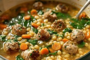 Big Pot of Italian Wedding Soup Recipe