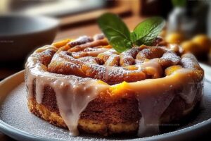 Sweet Potato Cinnamon Roll Cake Recipe
