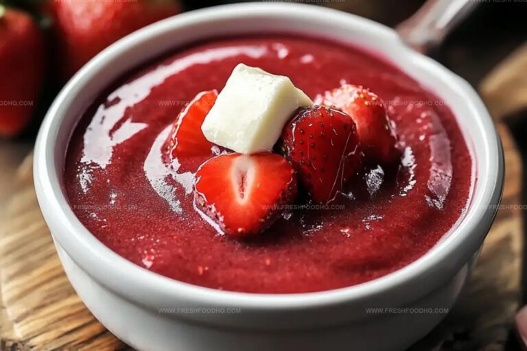 Easy Strawberry Fondue Recipe
