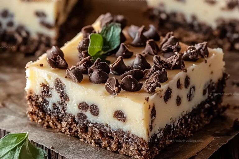 Cannoli Cheesecake Bars Recipe