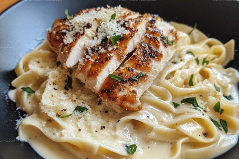 Chicken Fettuccine Alfredo Recipe