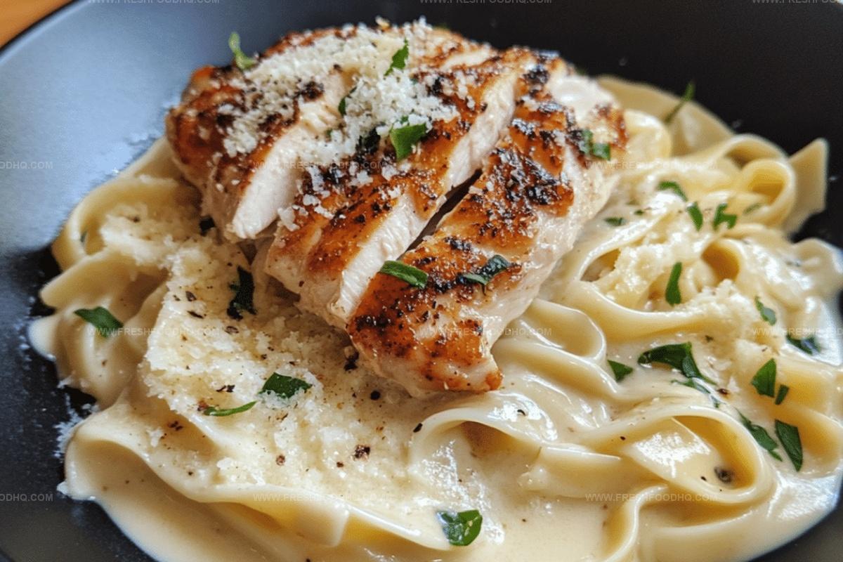 Chicken Fettuccine Alfredo Recipe