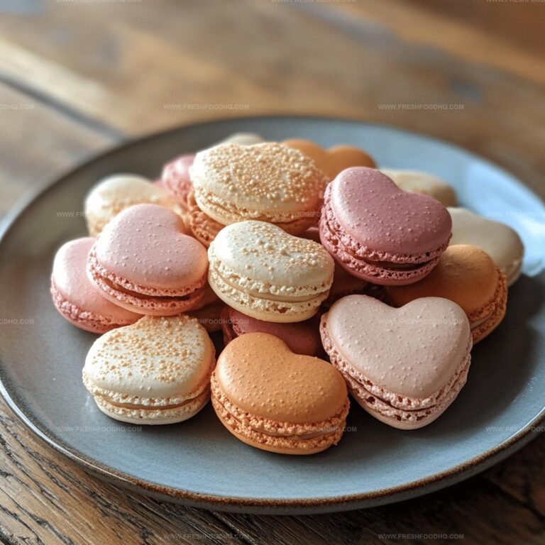 Heart-Shaped Macarons Recipe