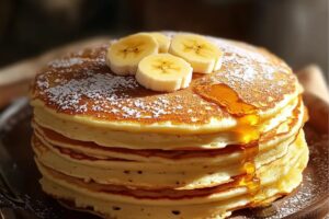 Weight Loss Breakfast Banana Pancakes Recipe