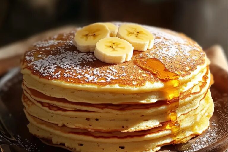 Weight Loss Breakfast Banana Pancakes Recipe