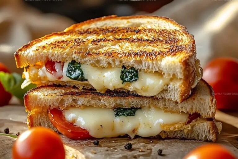 Mediterranean Grilled Cheese Sandwich Recipe