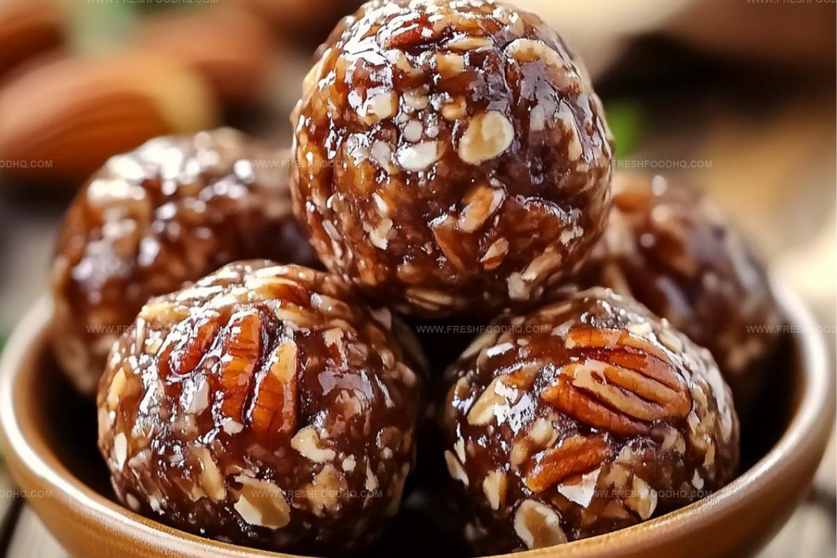Pecan Pie Balls (No-Bake) Recipe