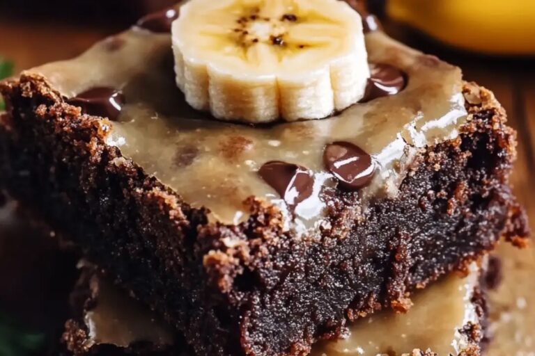 Banana Bread Brownies Recipe
