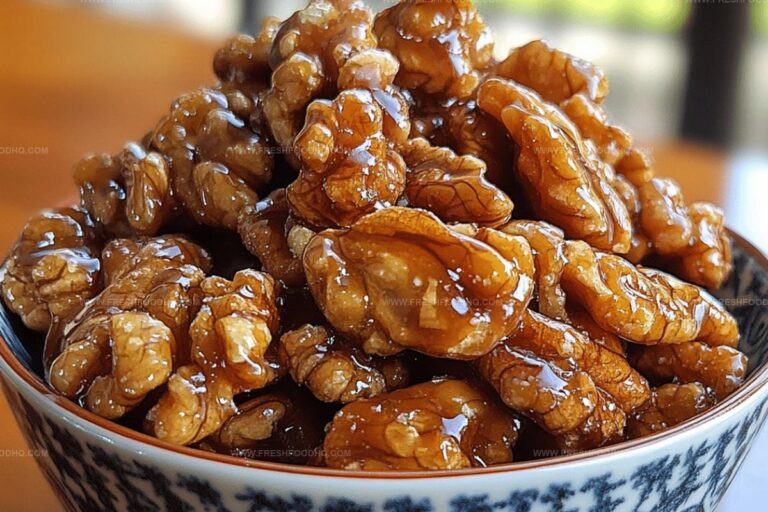 Sweet and Crunchy Toffee Walnuts Recipe