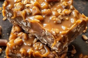 Butterfinger Caramel Crunch Bars Recipe