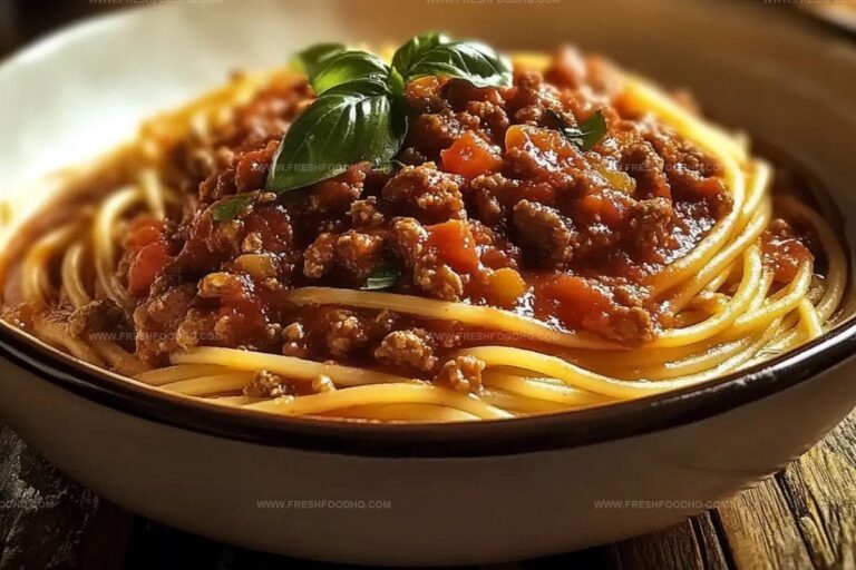 Spaghetti Meat Sauce Recipe