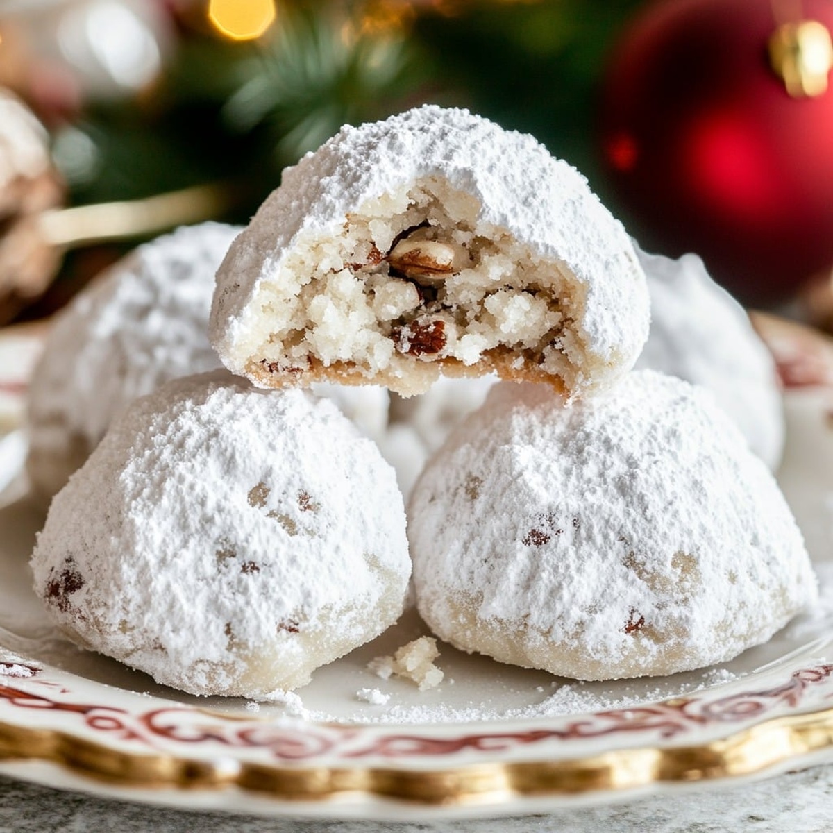 Buttery Pecan Snowball Cookies Recipe