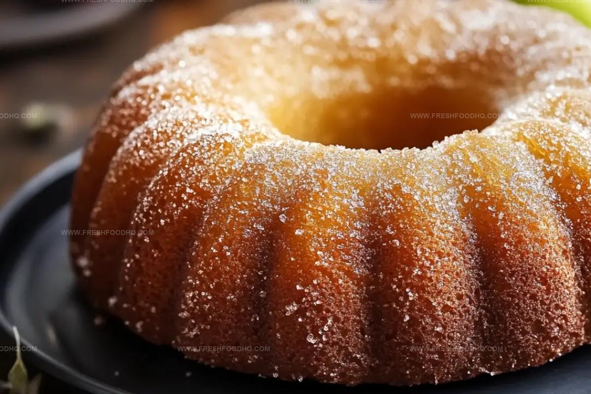 Apple Cider Donut Cake Recipe