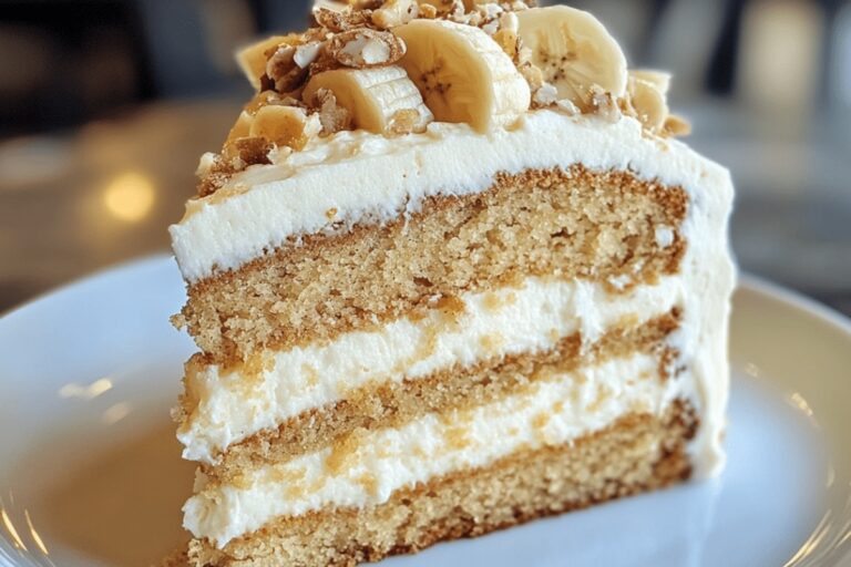 Banana Bread Cake with Cream Cheese Frosting Recipe