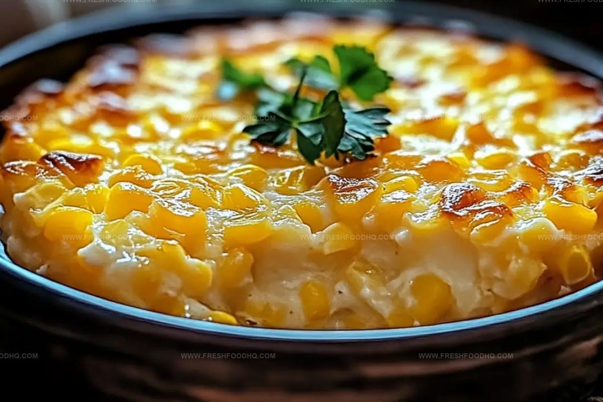 Cream Cheese Corn Casserole Recipe