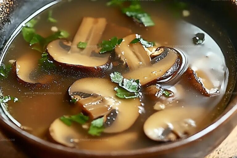 Homemade Japanese Clear Mushroom Elixir Recipe
