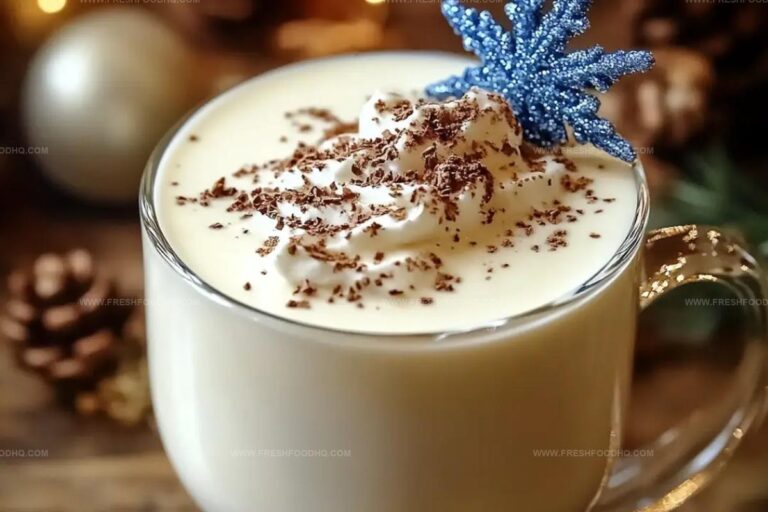 Winter Wonderland White Hot Chocolate Recipe