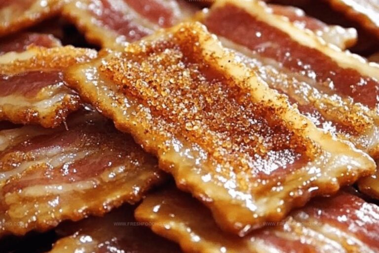 Candied Bacon Crackers Recipe