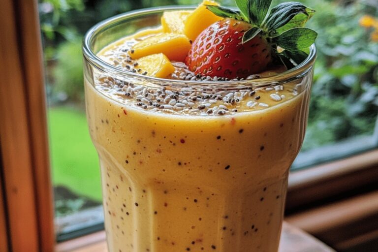 Passion Fruit Mango Smoothie Recipe
