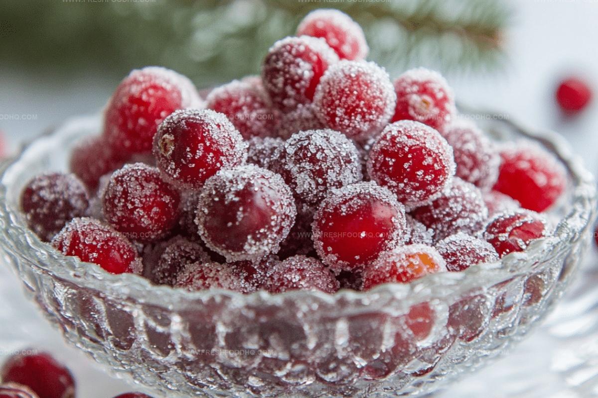 Sugared Cranberries Recipe