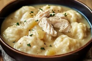 Slow Cooker Chicken & Dumplings Recipe