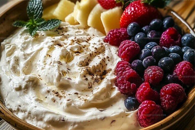 Cream Cheese Fruit Dip Recipe