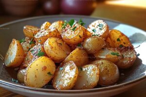 Oven-Fried Potatoes & Onions Recipe
