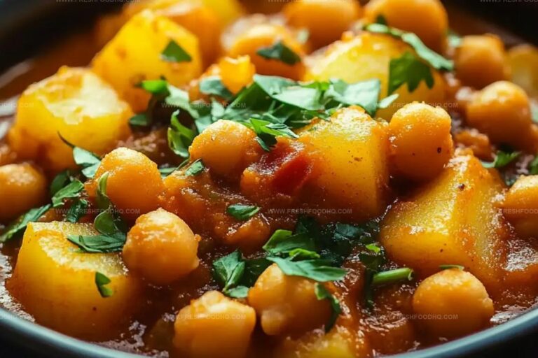 Chickpea & Potato Curry Recipe