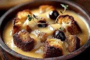 Grandmas Old-Fashioned Bread Pudding With Vanilla Sauce Recipe