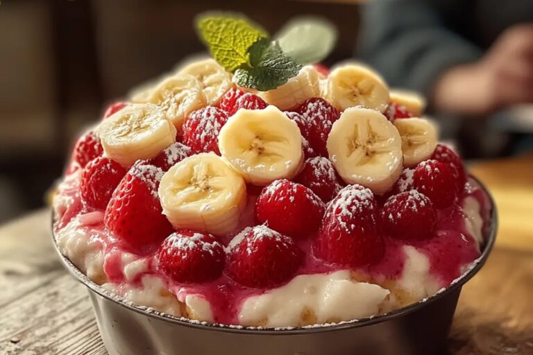 Strawberry Banana Pudding Recipe