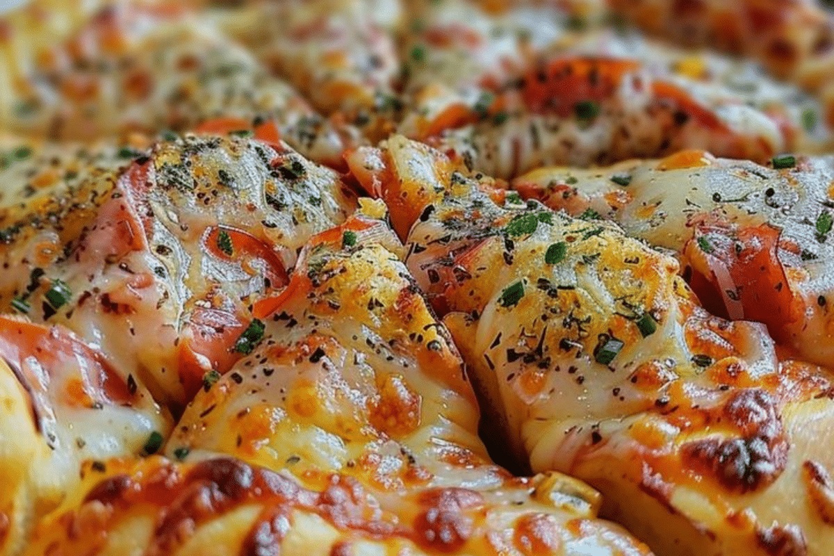 Air Fried Pizza Bread Recipe