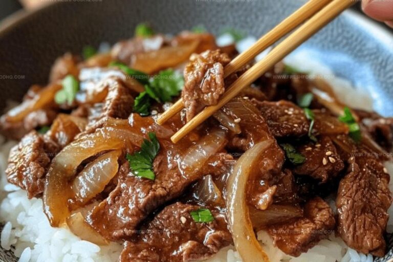 Bold Chinese Beef and Onion Stir-Fry Recipe