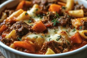Beef Lombardi Casserole Recipe