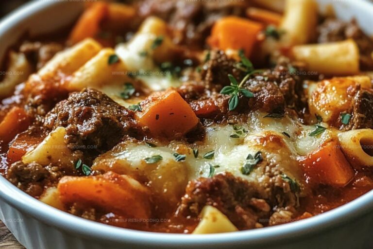 Beef Lombardi Casserole Recipe