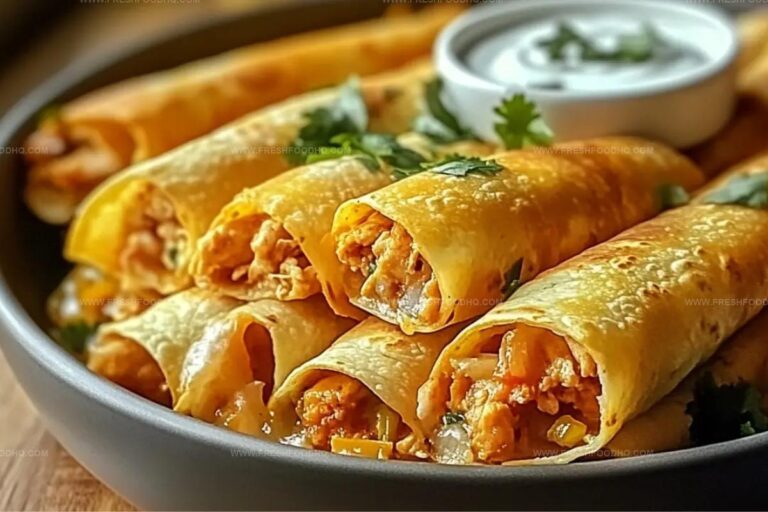 Chicken Flautas And Fideo Recipe