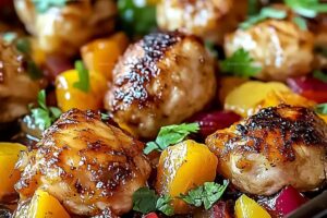 Tropical Hawaiian Chicken On A Sheet Pan Recipe
