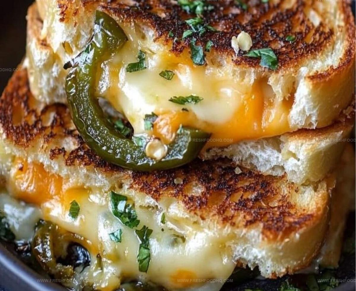 Jalapeno Cheddar Grilled Cheese Recipe