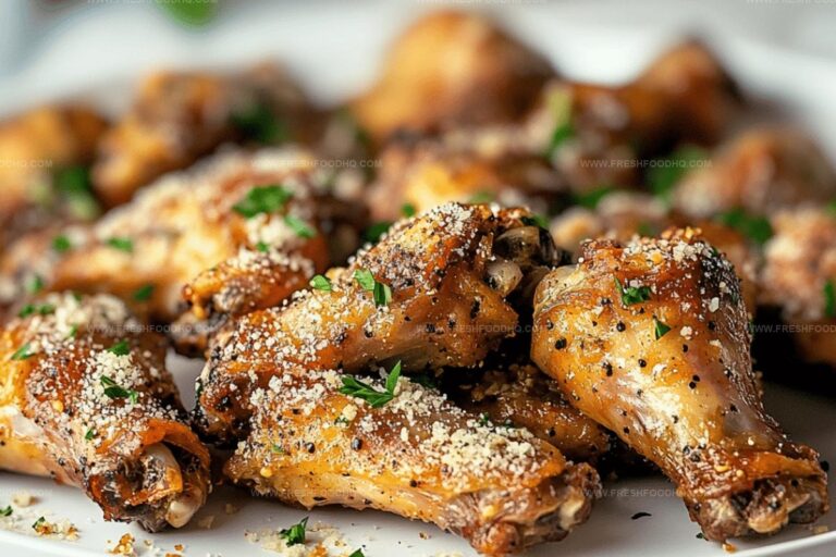 Garlic Parmesan Wings Recipe