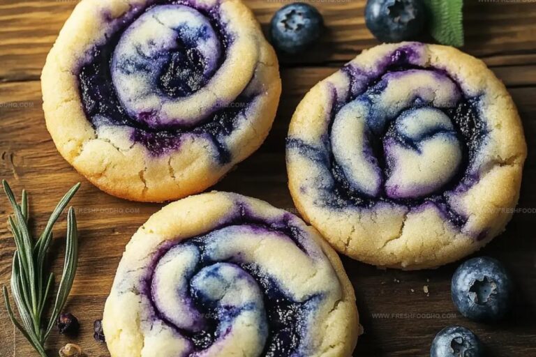 Blueberry Cheesecake Swirl Cookies Recipe