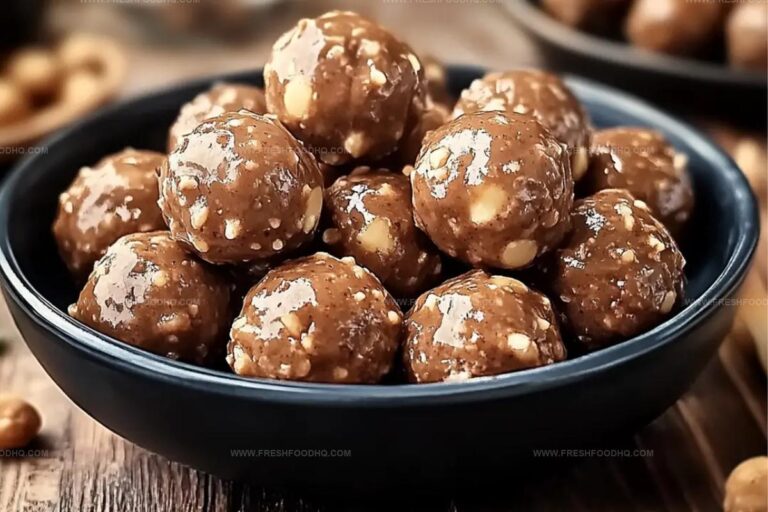 No-Bake Peanut Butter Balls Recipe