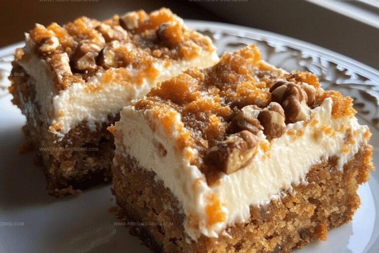 Carrot Cake Bars Recipe